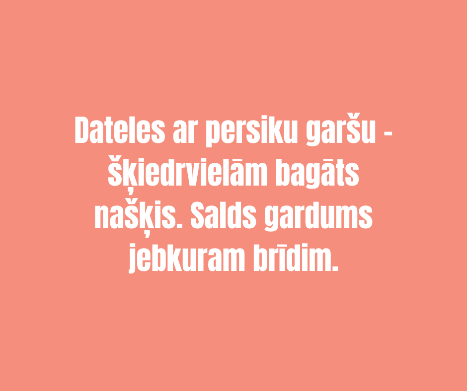 1 + 1 DATELES AR SWEET PEACH GARŠU DAVE & JON`S  2x125gr