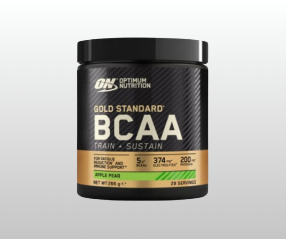 AMINOSKĀBES BCAA GOLD STANDART Apple & Pear (266gr)