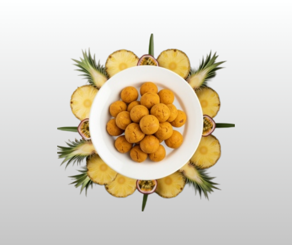 ŽĀVĒTAS ANANASU-MARAKUJAS BUMBIŅAS ECO FRESH 100GR