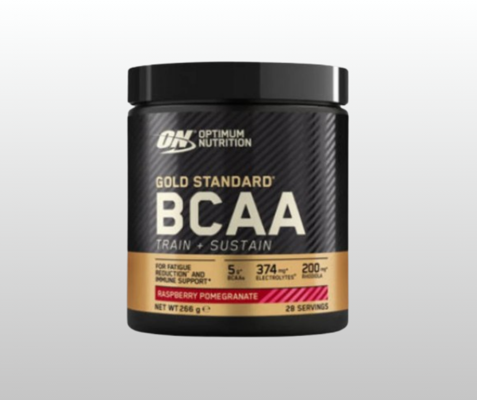 AMINOSKĀBES BCAA GOLD STANDART Raspberry & Pomegranate (266gr)