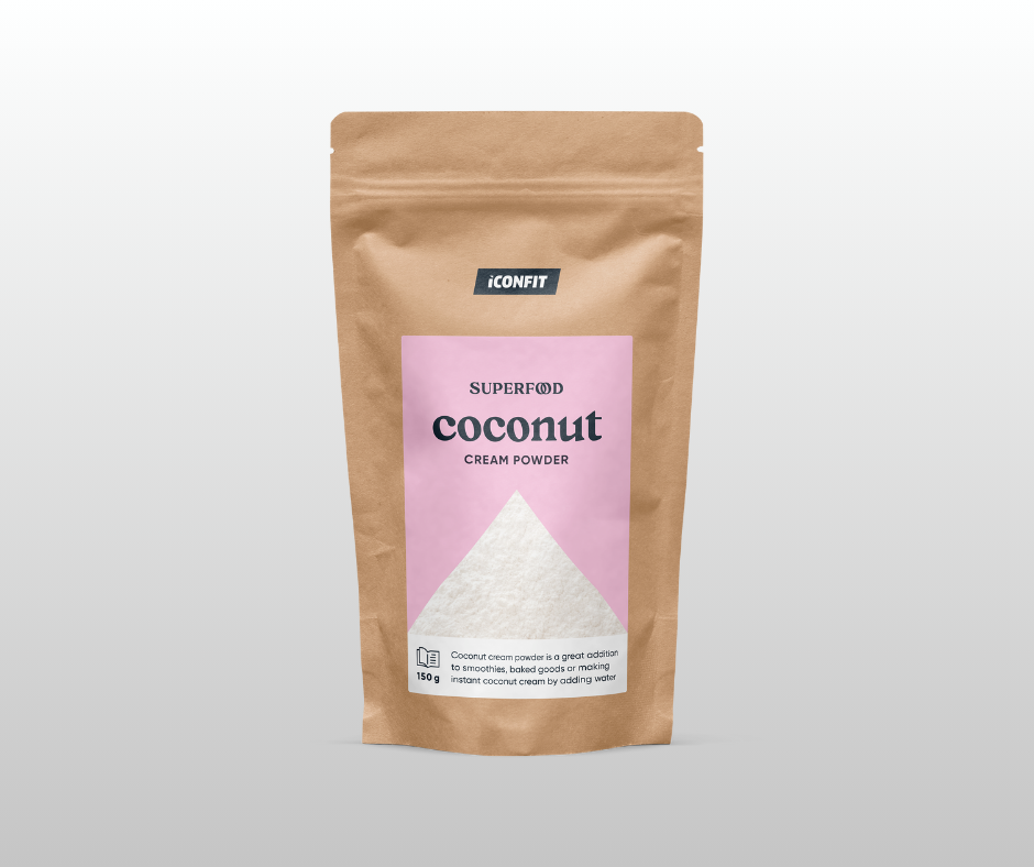 KOKOSRIEKSTU KRĒMA PULVERIS ICONFIT 150gr