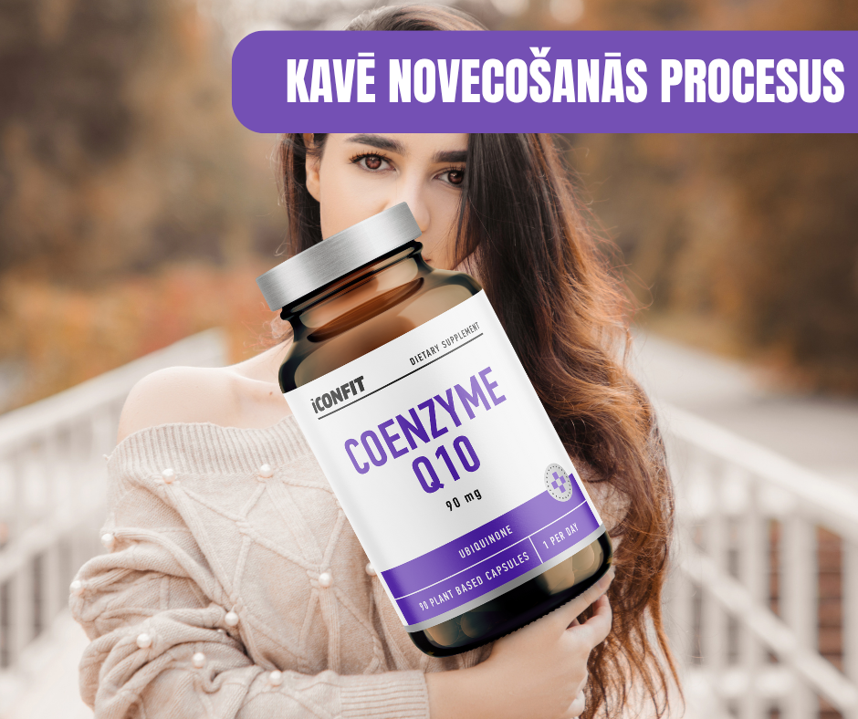 KOENZĪMS Q10 ICONFIT 90 kapsulas