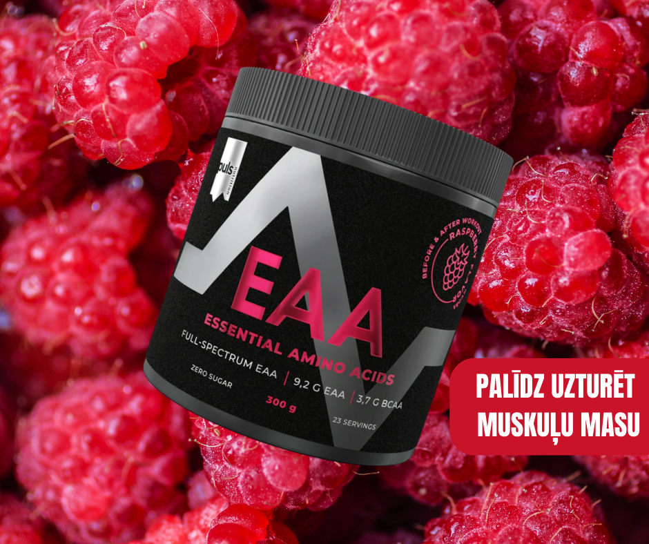 AMINOSKĀBES EAA Raspberry PULS (300gr)