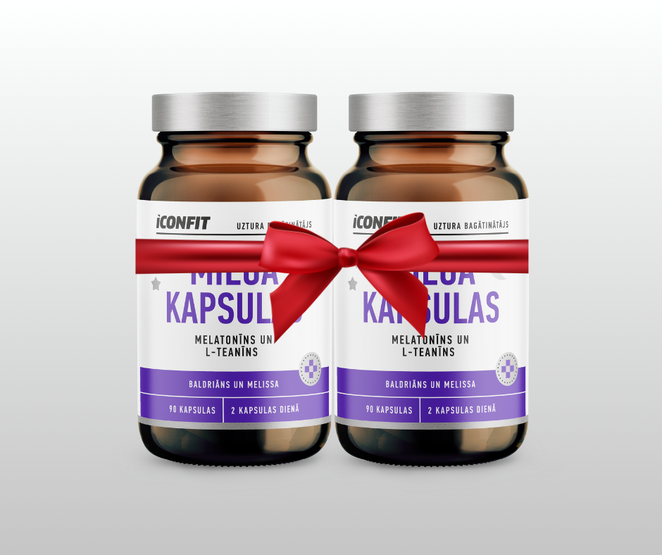 КАПСУЛЫ ДЛЯ СНА ICONFIT - НАСТРОЙКА СНА НА 3 МЕСЯЦА