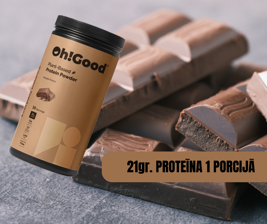 PROTEĪNA PULVERIS OH!GOOD ŠOKOLĀDE 900G.