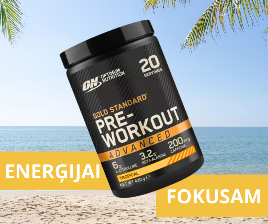 PRE-WORKOUT GOLD STANDART Tropical (420r)