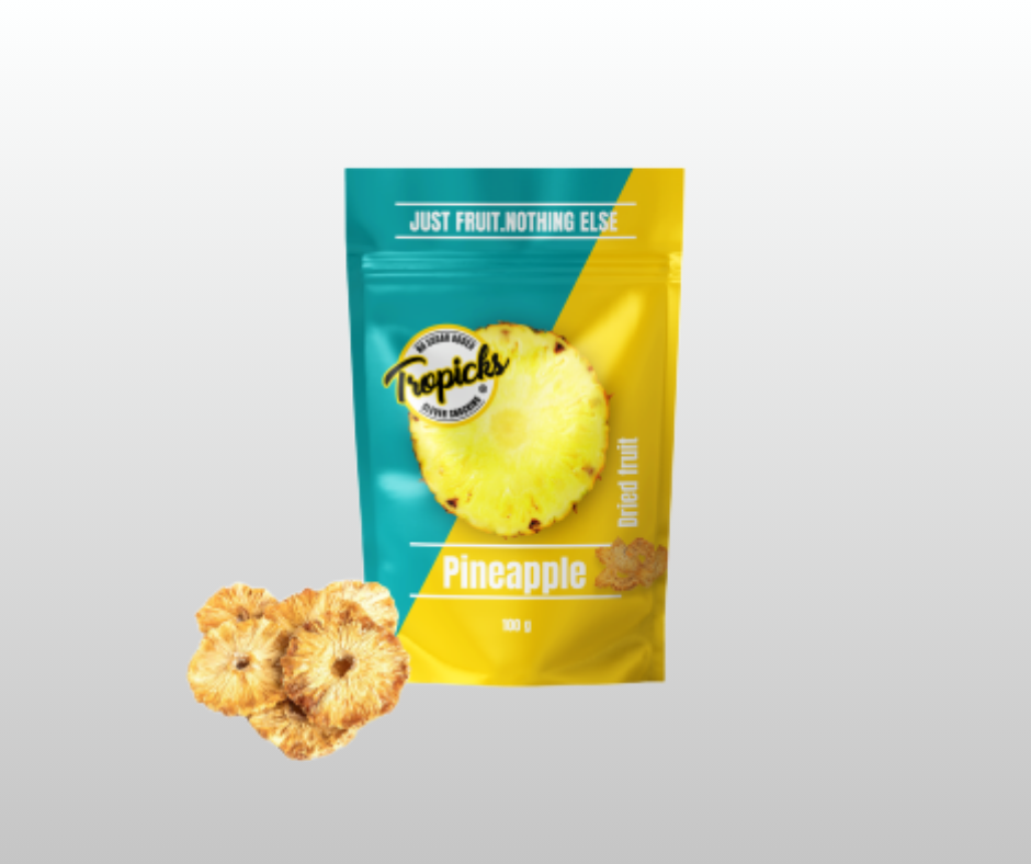ŽĀVĒTI ANANASI TROPICKS 100GR