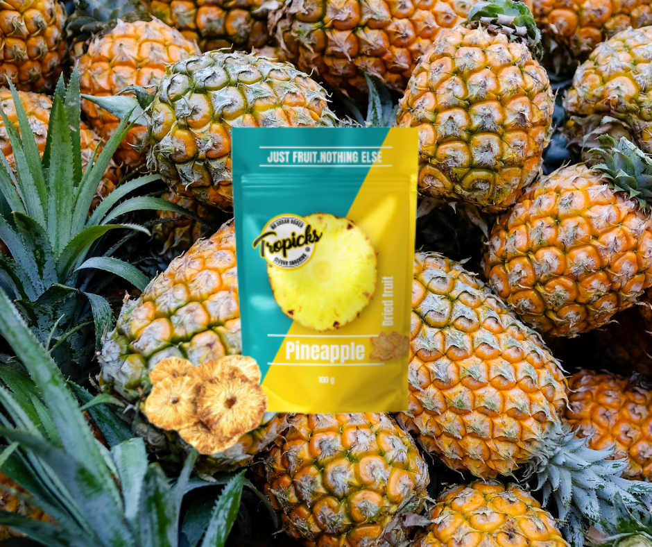 ŽĀVĒTI ANANASI TROPICKS 100GR