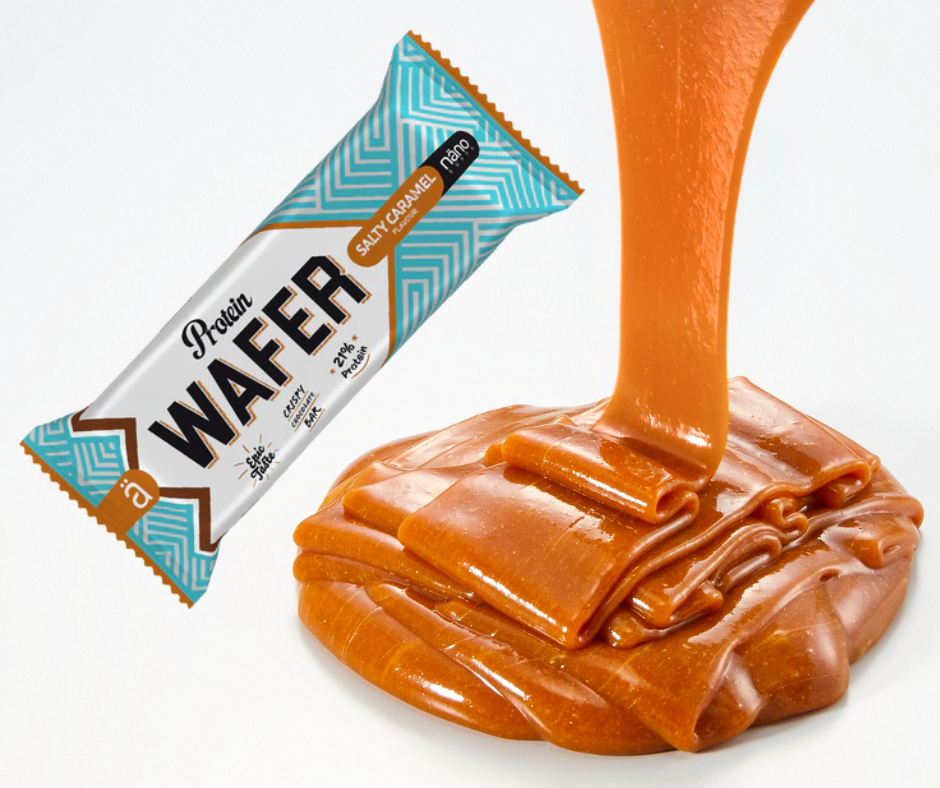 Proteīna vafeles Salted Caramel NänoSupps (12x40gr.)