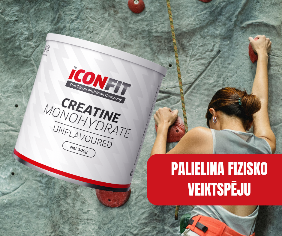 MIKRONIZĒTS KREATĪNA MONOHIDRĀTS ICONFIT 300gr