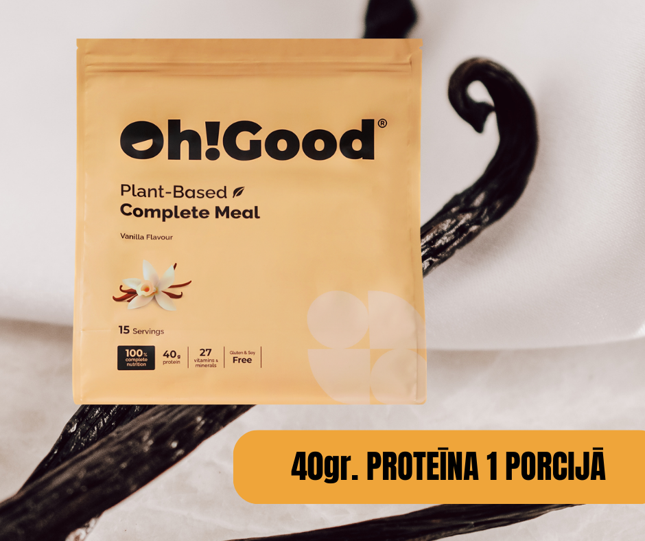 PROTEĪNA PULVERIS-MALTĪTES AIZVIETOTĀJS OH!GOOD VANIĻA 1,5kg