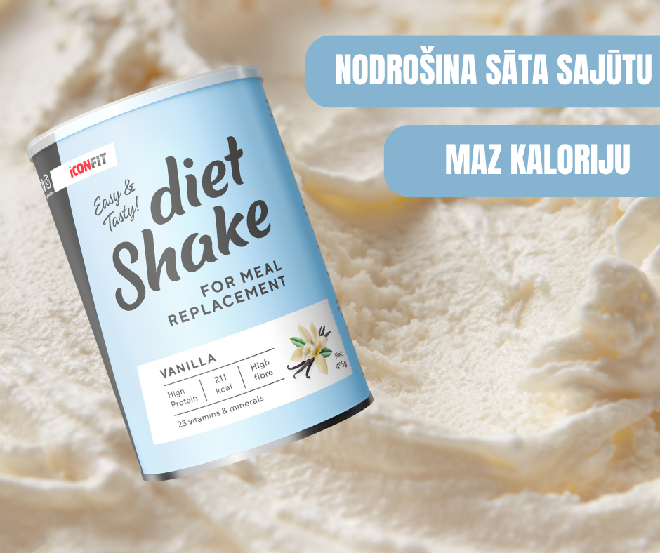 DIĒTISKAIS KOKTEILIS ICONFIT, VANIĻAS 495gr