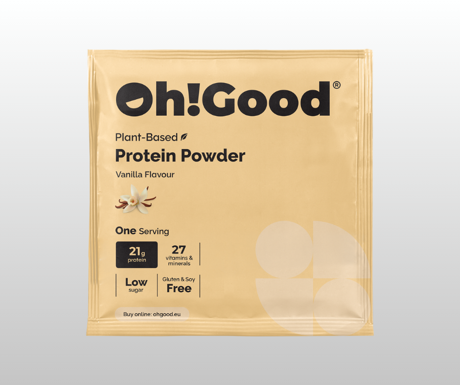 PROTEĪNA PULVERIS OH!GOOD VANIĻA 1 PORCIJA 30g.