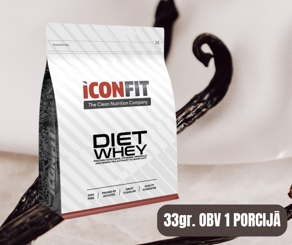 DIĒTISKAIS SŪKALU PROTEĪNS ICONFIT, VANIĻAS 1kg