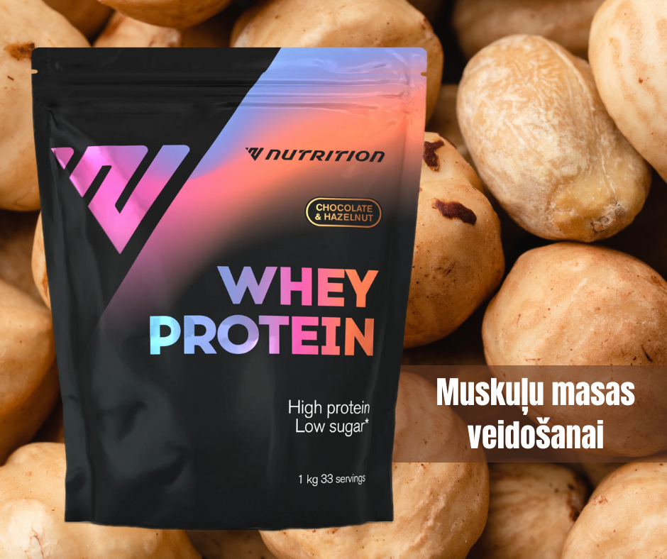 Whey Protein Powder Chocolate &amp; Hazelnuts (1kg.)