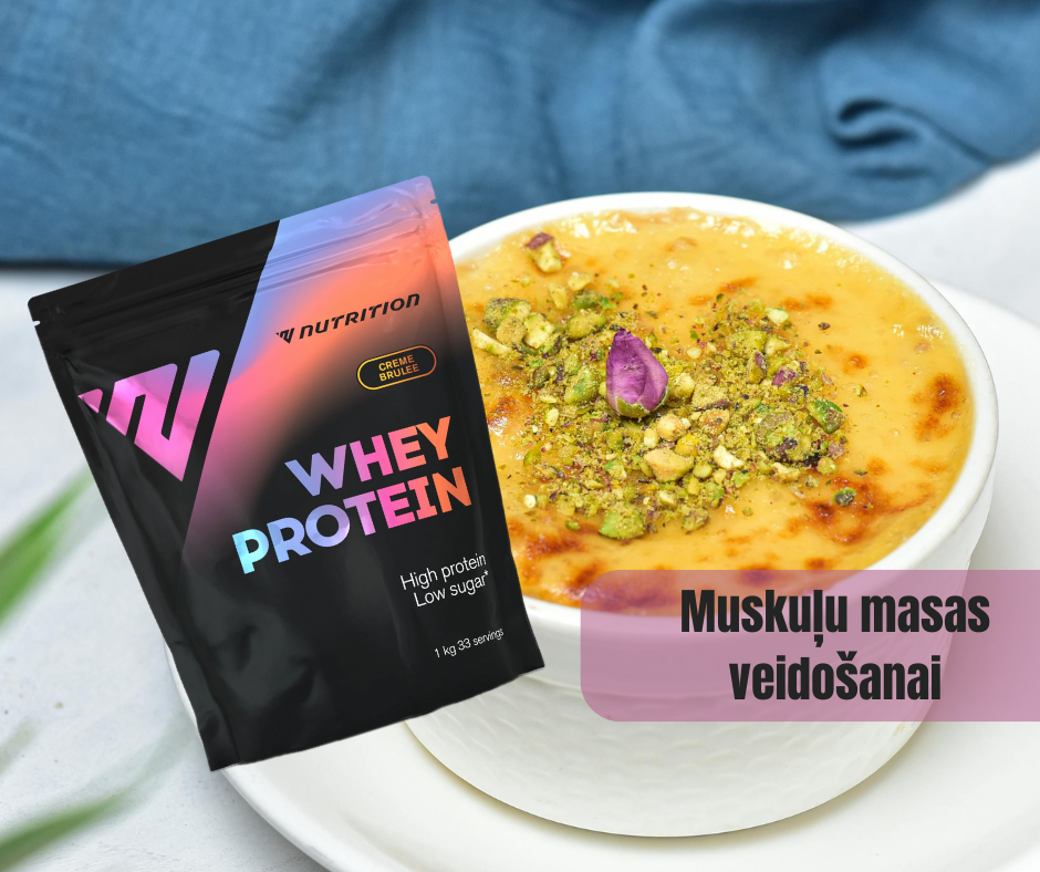 Sūkalu proteīna pulveris Creme Brule (1kg.)