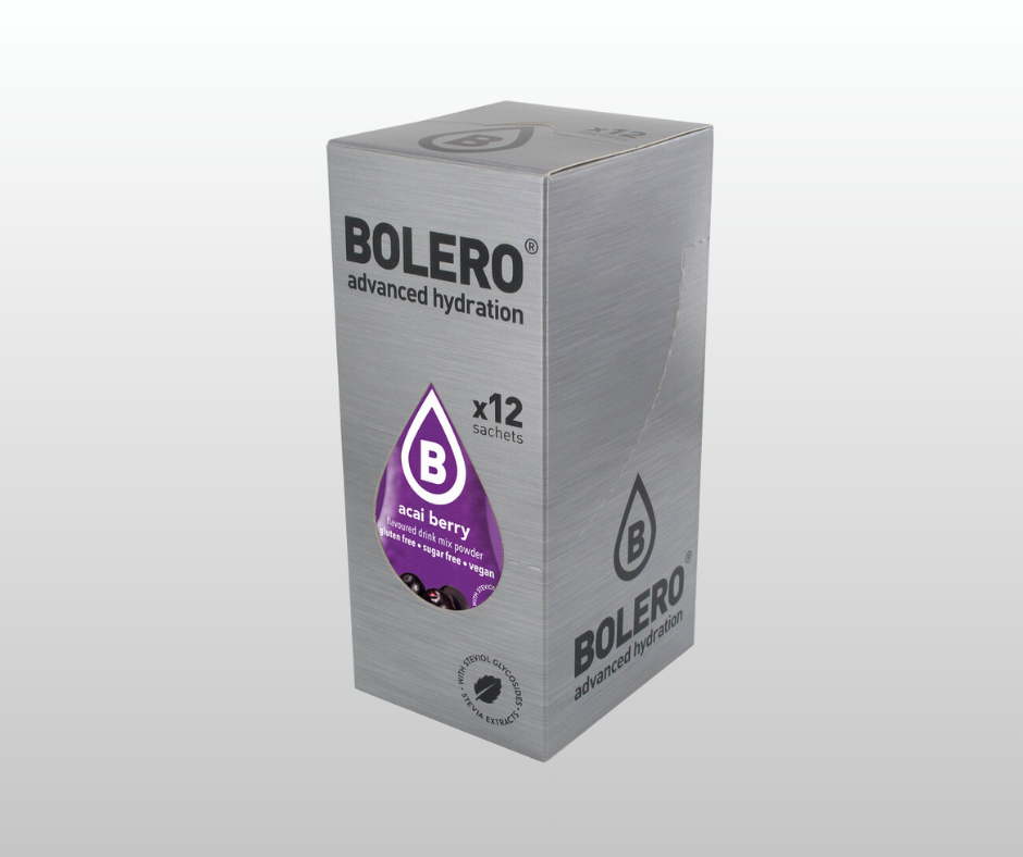 Maisījums dzērienu pagatavošanai BOLERO asaī oga (12x9gr)