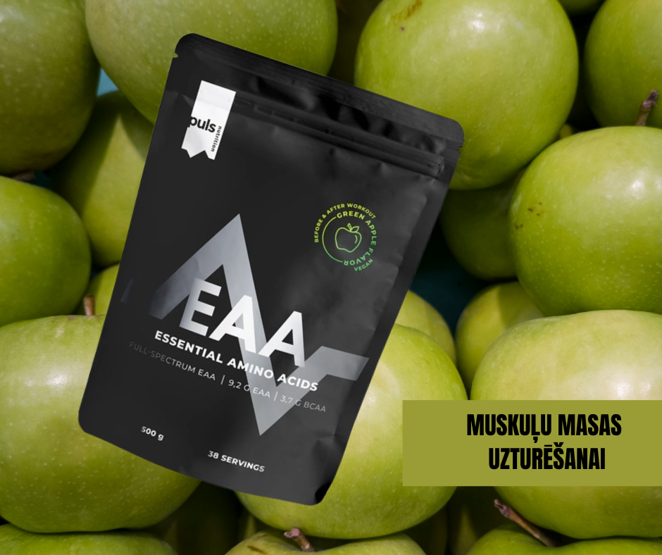 AMINOSKĀBES EAA Green Apple PULS (500g)