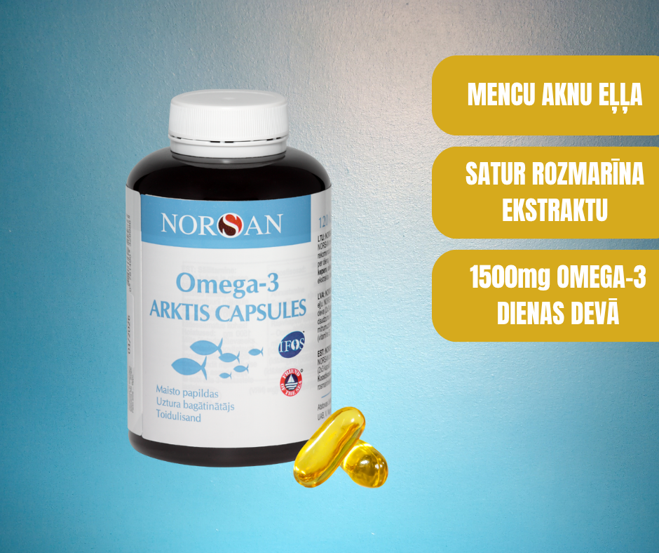 Омега-3 Арктика NORSAN 120 капсул