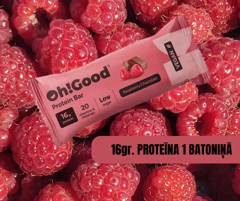 PROTEĪNA BATONIŅŠ, AVENE/ŠOKOLĀDE OH!GOOD 60g.
