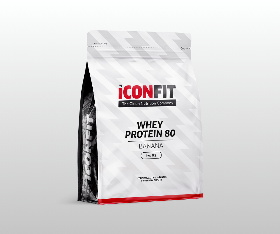 SŪKALU PROTEĪNS 80 ICONFIT, BANĀNU 1kg