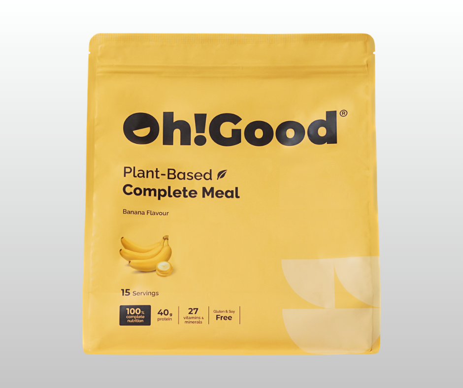 PROTEĪNA PULVERIS-MALTĪTES AIZVIETOTĀJS OH!GOOD BANĀNU 1,5kg