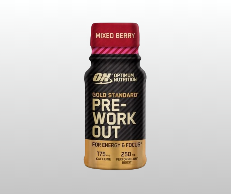 PRE-WORKOUT SHOT Mixed Berries GOLD STANDART (60ml)