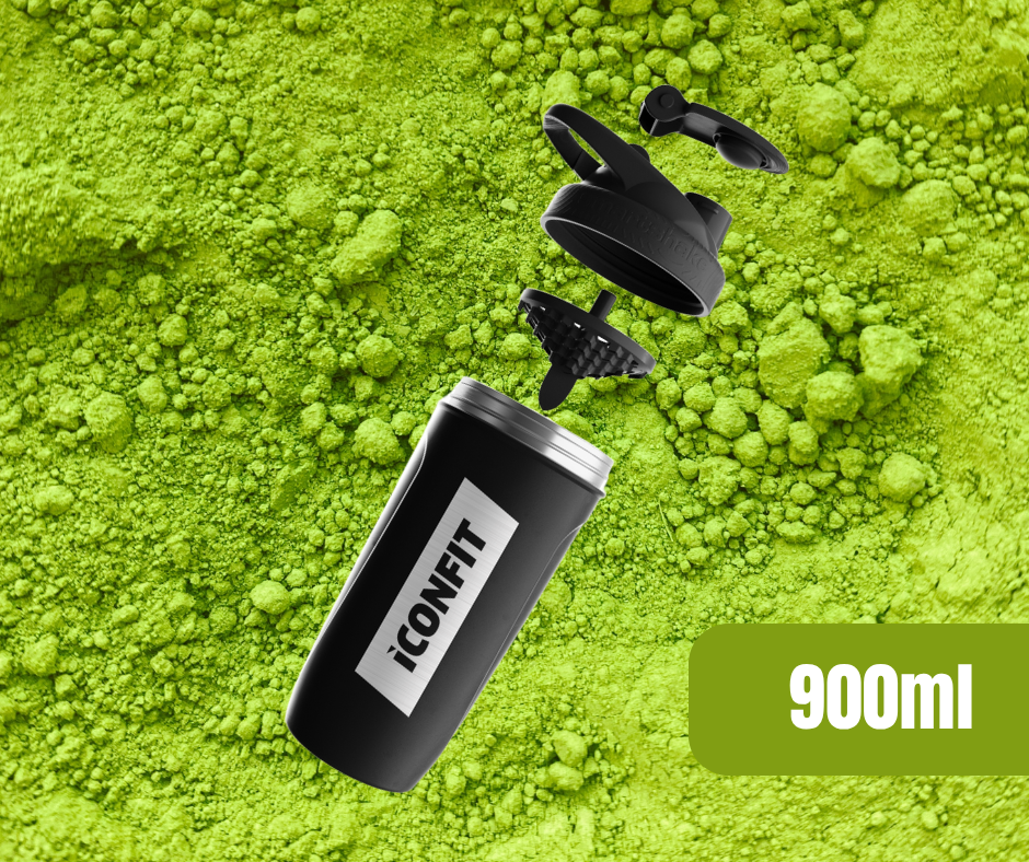 NERŪSĒJOŠĀ TĒRAUDA ŠEIKERIS REFORCE ICONFIT, MELNS 800ml