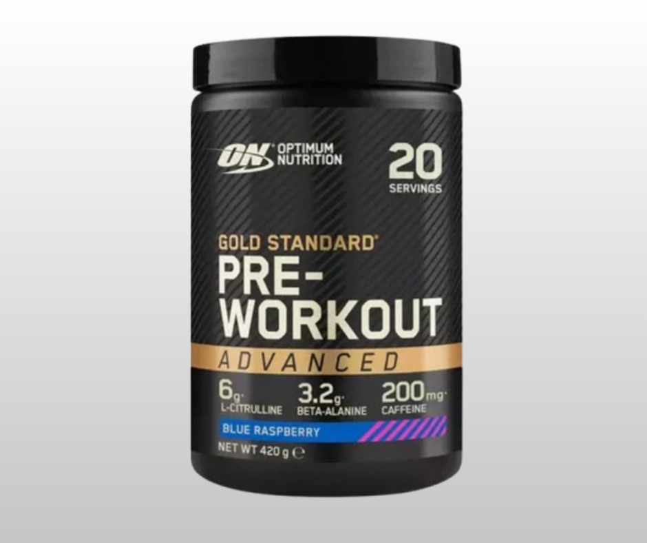 PRE-WORKOUT GOLD STANDART Blue Raspberry (420gr)