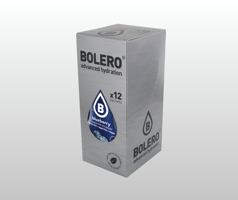 Maisījums dzērienu pagatavošanai BOLERO mellenes (12x9gr)