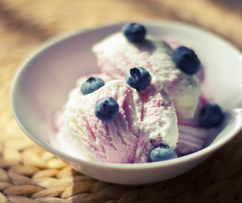 Sūkalu proteīna pulveris Blueberry Vanilla Icecream (1kg.)