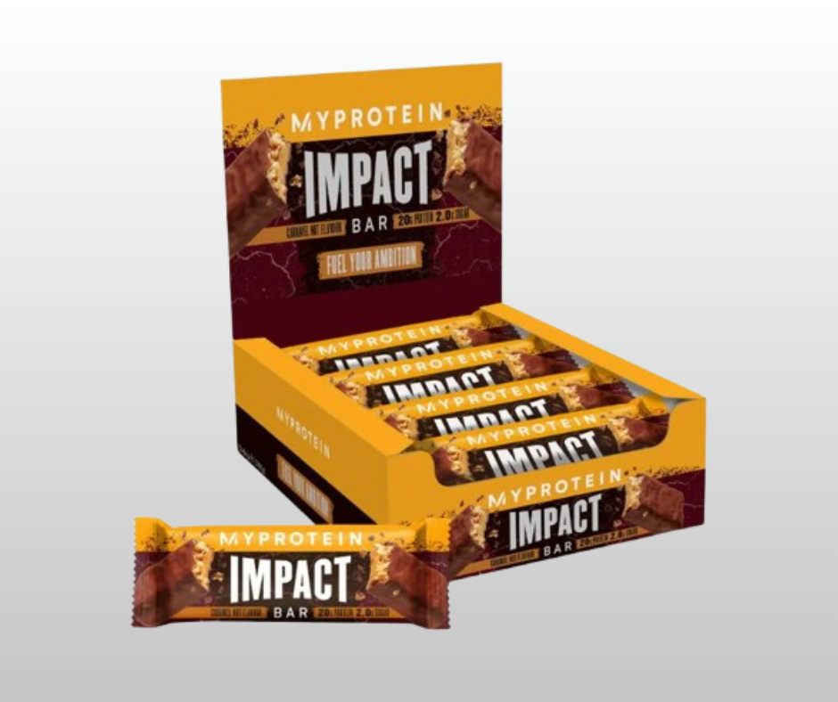 Protein bars Caramel Nut MyProtein (12x64g)