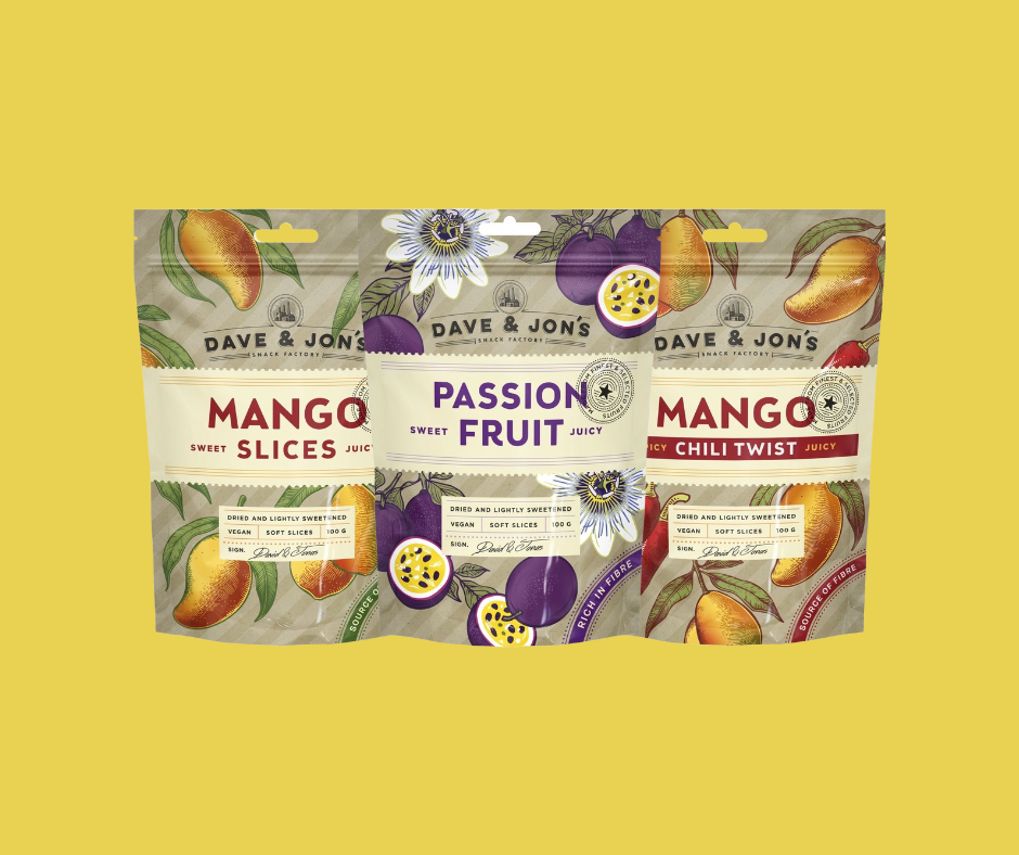 ŽĀVĒTU AUGĻU KOMPLEKTS DAVE & JON`S 3X100GR