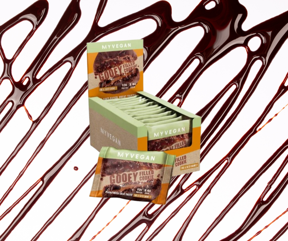 Vegan Protein Cookie Chocolate Salted Caramel Myprotein (12x75gr)