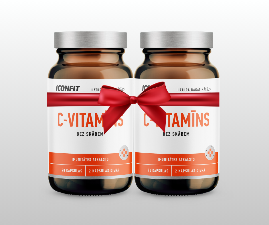 C-VITAMĪNS ICONFIT - IMUNITĀTES KOMPLEKTS 3 MĒNEŠIEM