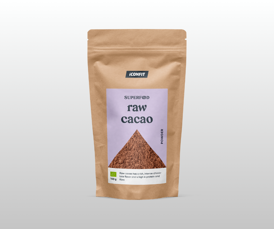 NEAPSTRĀDĀTS KAKAO PULVERIS ICONFIT 150gr