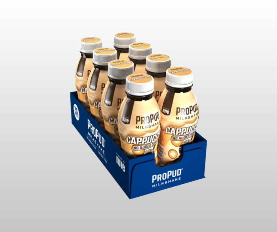 Proteīna piena kokteilis Cappuccino ProPud (8х300мл.)