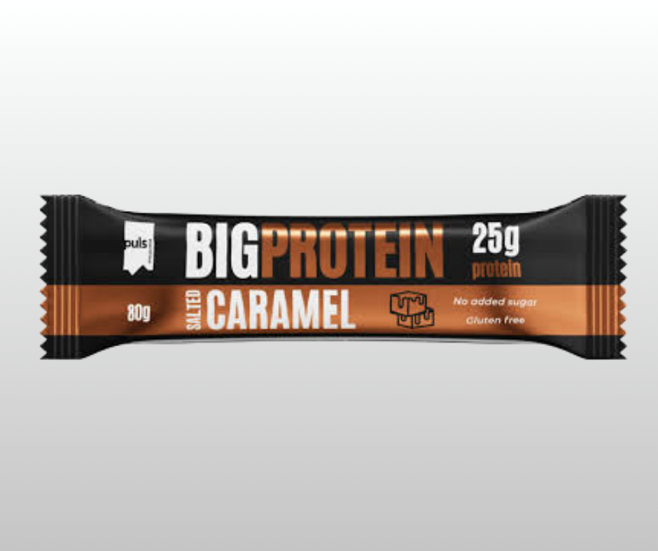 Proteīna batoniņš Salted Caramel BIG PULS 80gr