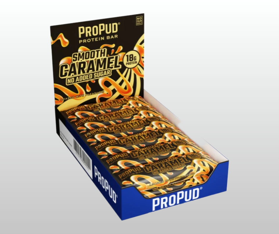 Proteīna batoniņi Smooth Caramel ProPud (12x55gr.)
