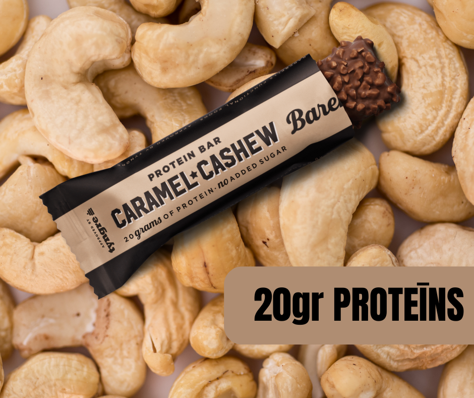 Proteīna batoniņš Caramel & cashew Barebells