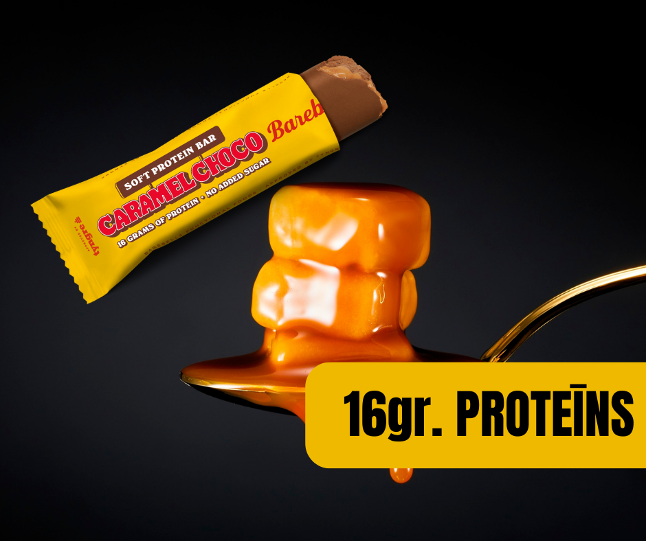 Proteīna batoniņš Caramel Choco Soft BAREBELLS