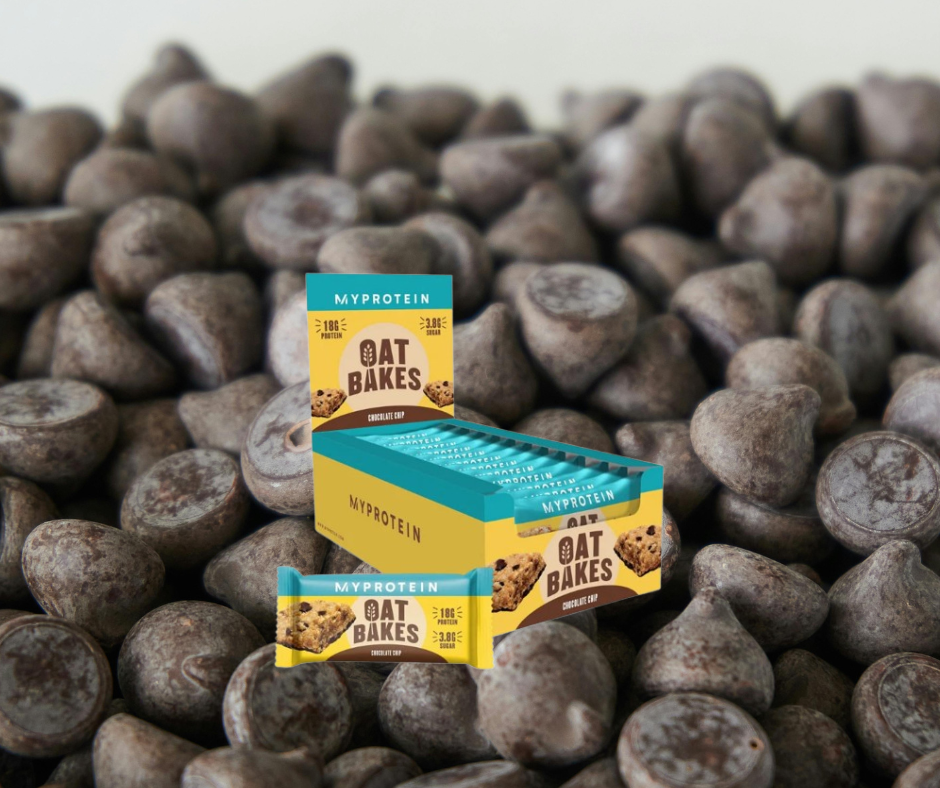 Proteīna batoniņi Oat Bakes Chocolate Chips MyProtein (12x75gr)