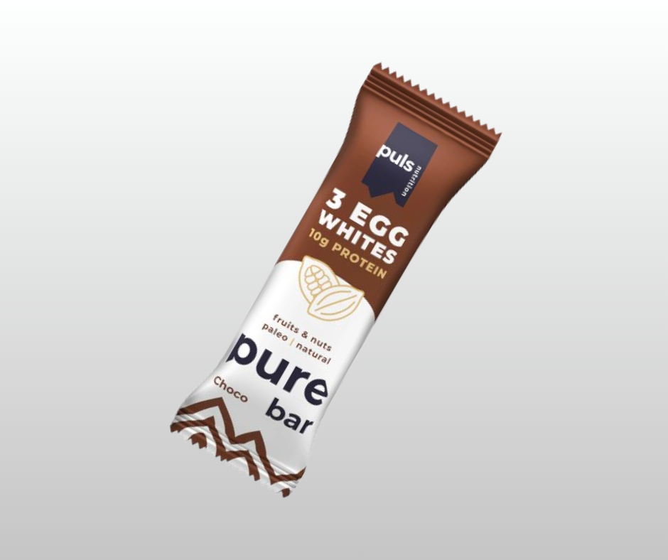 Olu baltuma proteīna batoniņi Choco PULS (20x50gr)