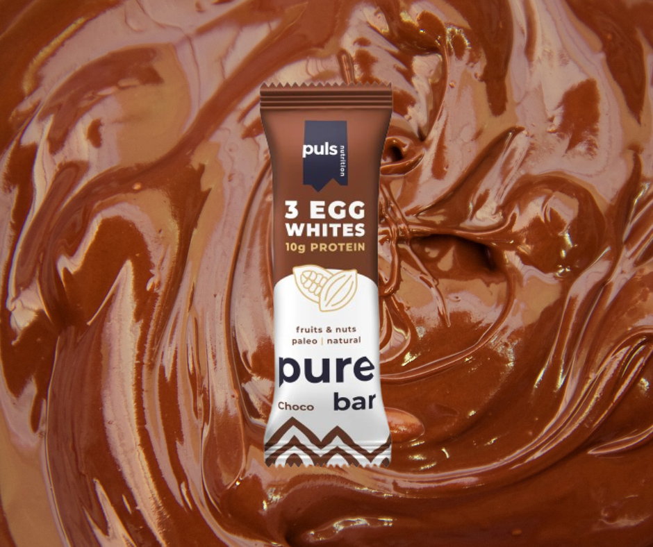 Olu baltuma proteīna batoniņi Choco PULS (20x50gr)