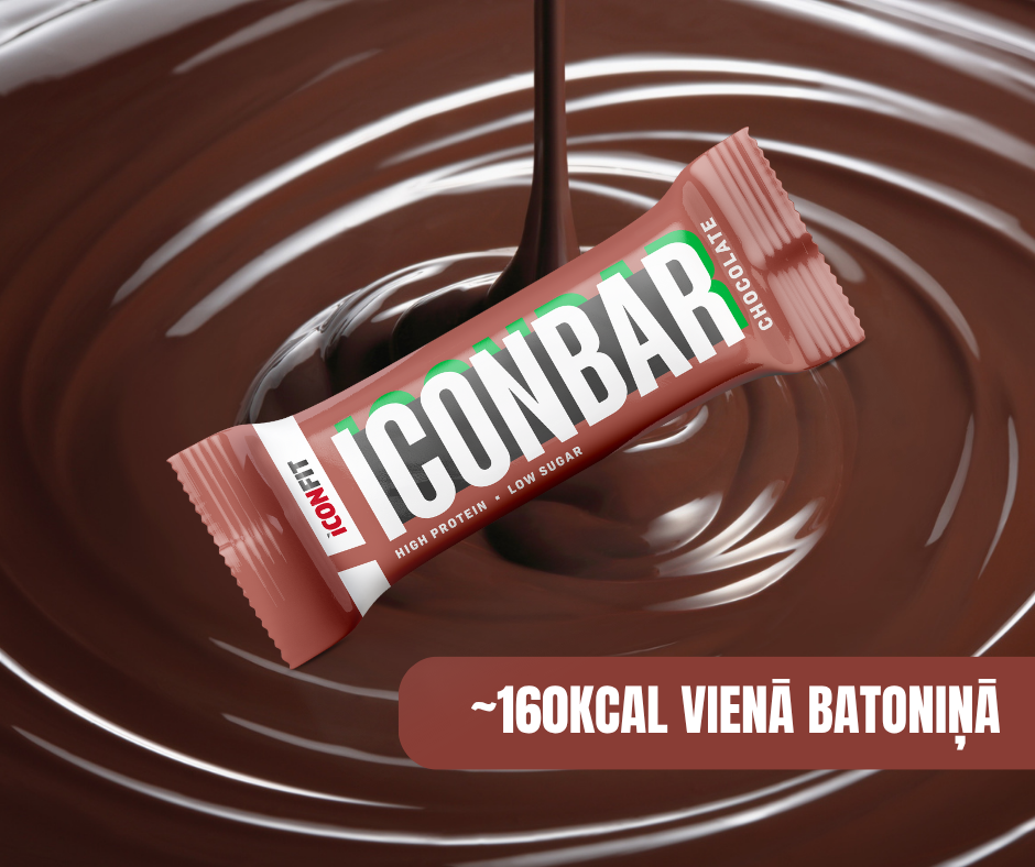 PROTEĪNA BATONIŅŠ ICONBAR ŠOKOLĀDES 45gr.