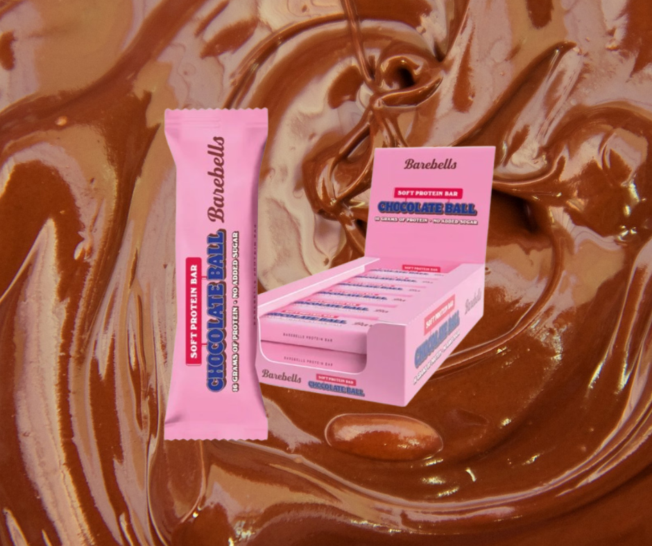 Proteīna batoniņi Chocolate Ball Soft BAREBELLS (12x55gr.)