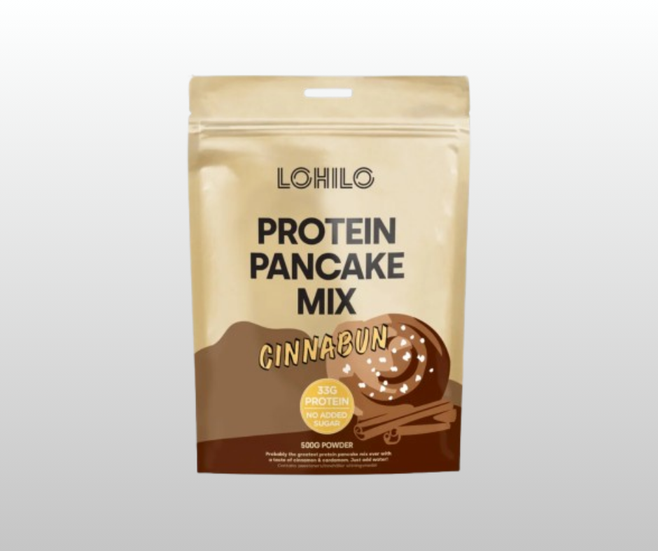Протеиновая панкуку maisījums Cinnabun LOHILO (500гр)
