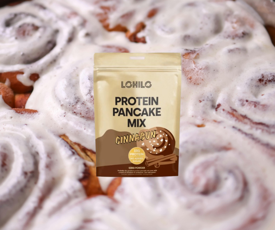 Протеиновая панкуку maisījums Cinnabun LOHILO (500гр)