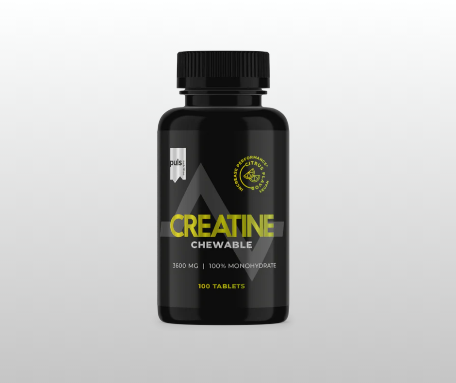 KREATĪNA MONOHIDRĀTS Citrus PULS 100 košļājamās tabletes