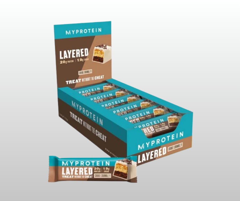 Proteīna batoniņi Cookie Crumble MyProtein (12x60gr)